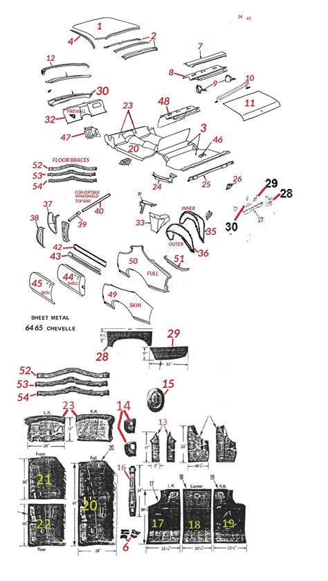 1965 chevelle sheet metal parts|1965 chevy malibu parts catalog.